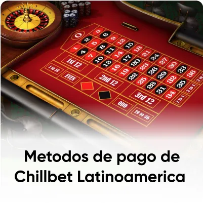 metodos de pago de Chillbet